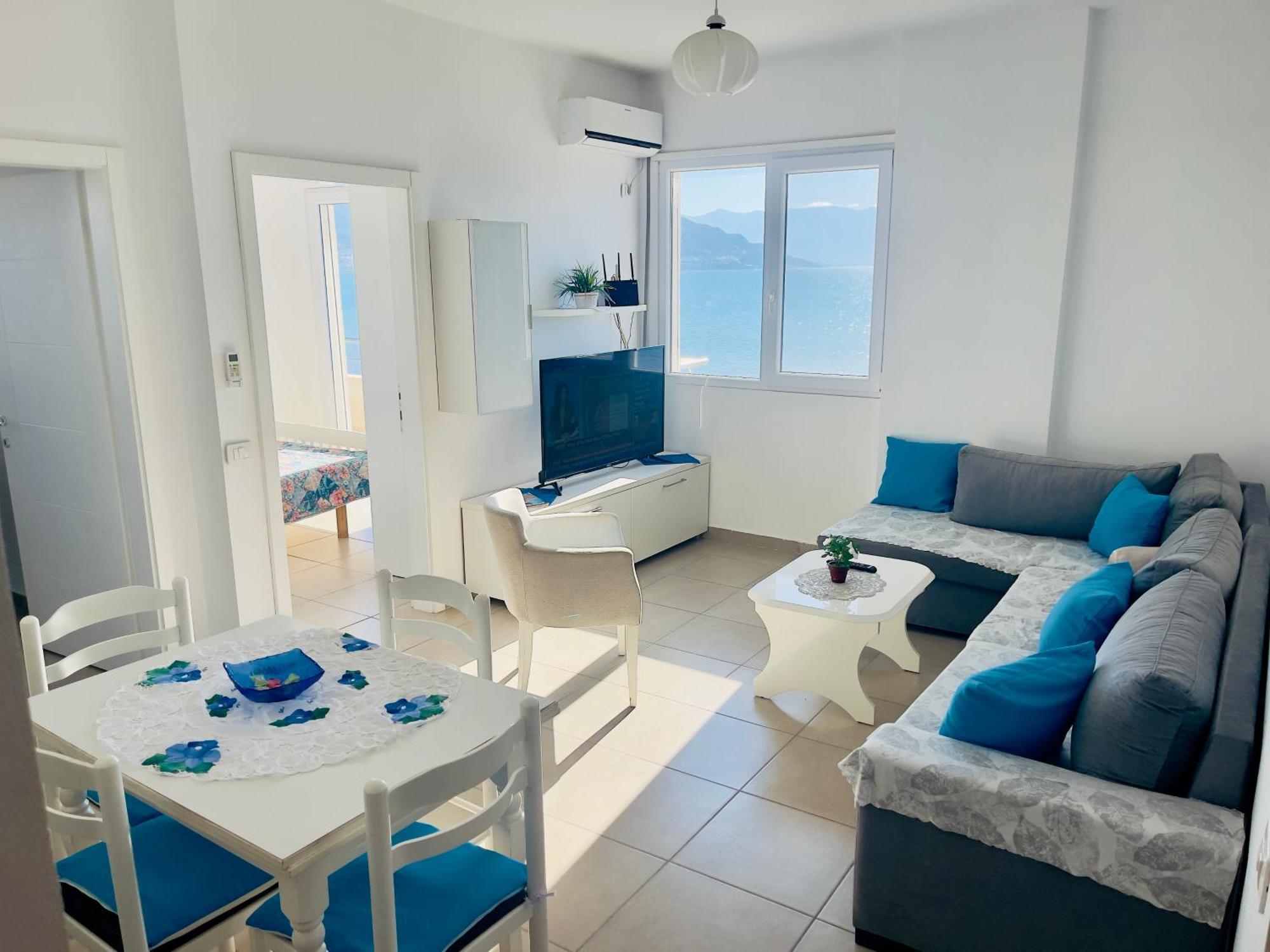 Seaview Apartments Rental Vlore Bagian luar foto
